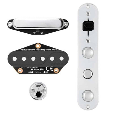 Fishman Fluence Greg Koch Gristle-Tone Signature Tele Set with Onboard li-ion Battery - Image 1