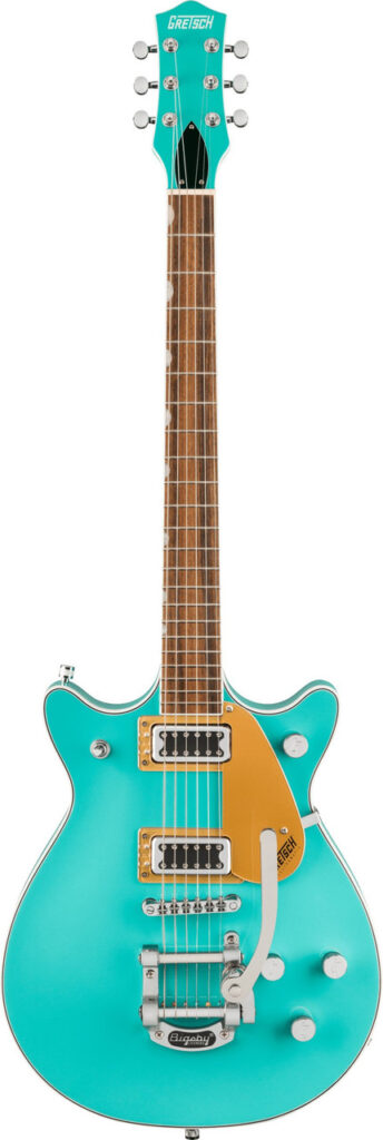 Gretsch G5232T Electromatic Double Jet FT With Bigsby Laurel Fingerboard Caicos Green