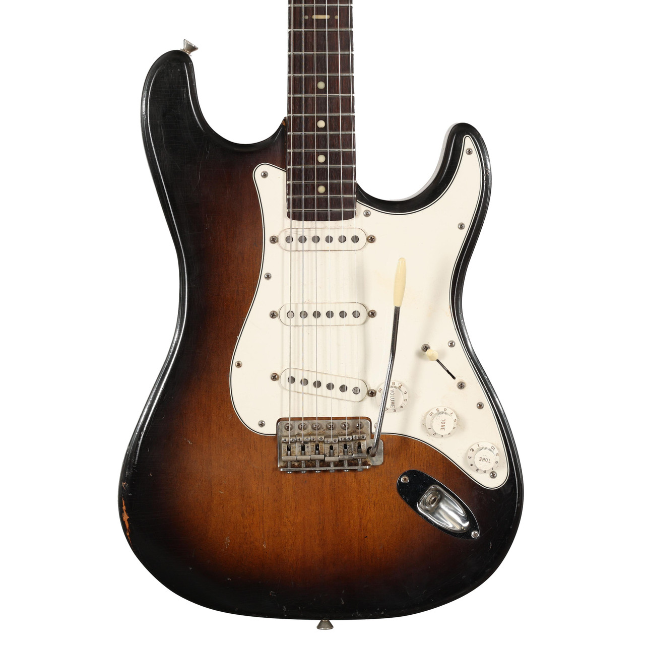 Hansen Guitars S-Style Electric Guitar in Tobacco Burst Light Relic