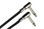 Hosa Pro Guitar Patch Cable, Low-profile Right-angle to Same, 18 in - Image 4