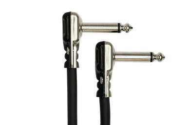 Hosa Pro Guitar Patch Cable, Low-profile Right-angle to Same, 18 in - Image 6