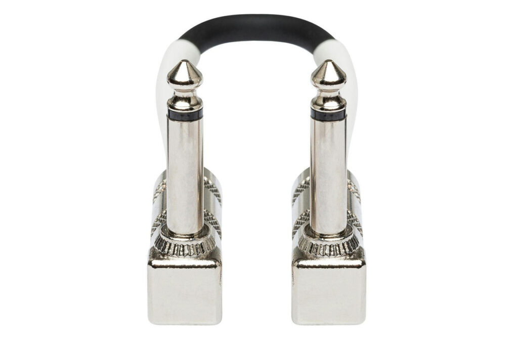 Hosa Pro Guitar Patch Cable, Right-angle to Same, 6 in