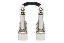 Hosa Pro Guitar Patch Cable, Right-angle to Same, 6 in - Image 3