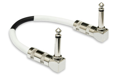 Hosa Pro Guitar Patch Cable, Right-angle to Same, 6 in