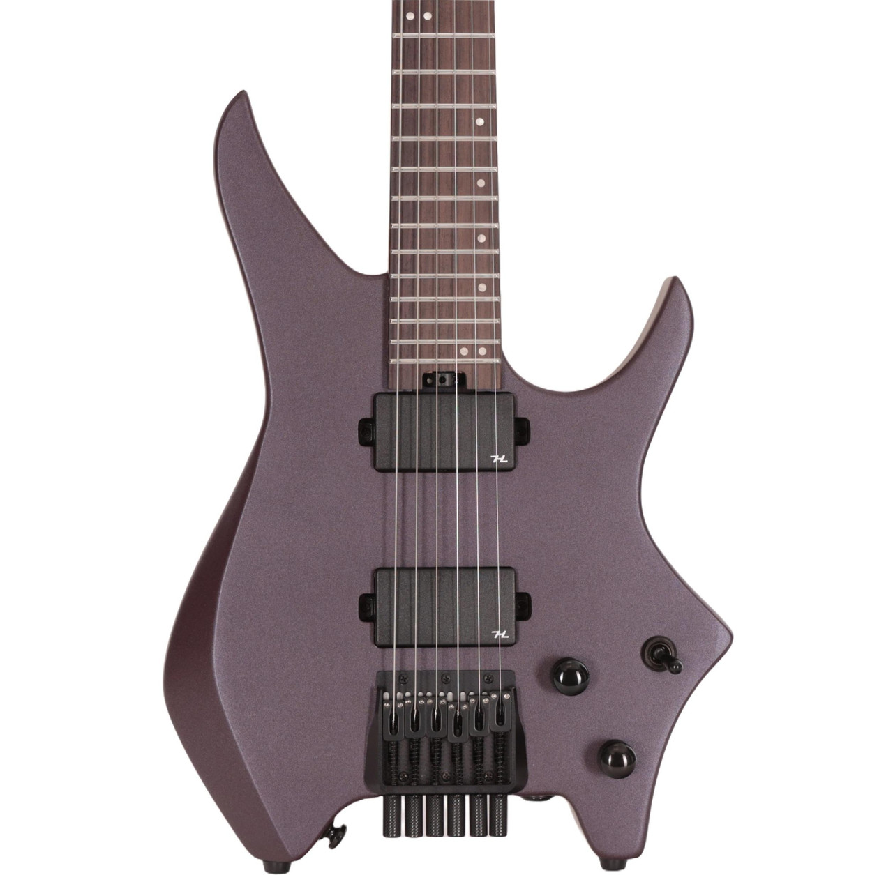 HILS NEXT HN3 Gen 1 Headless Electric Guitar in Satin Metallic Deep Purple
