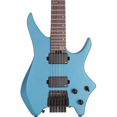 HILS NEXT HN3 Gen 1 Headless Electric Guitar in Satin Metallic Electric Blue