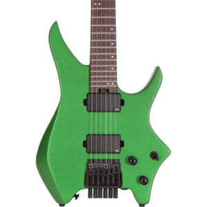 HILS NEXT HN3 Gen 1 Headless Electric Guitar in Satin Metallic Emerald Green