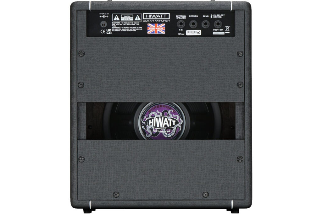 Hiwatt Leeds 25R Combo in Black with Spring Reverb
