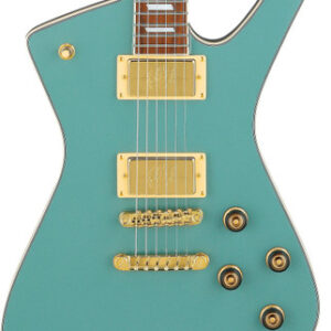 Ibanez IC420 Iceman Electric Guitar in Coral Green Metallic