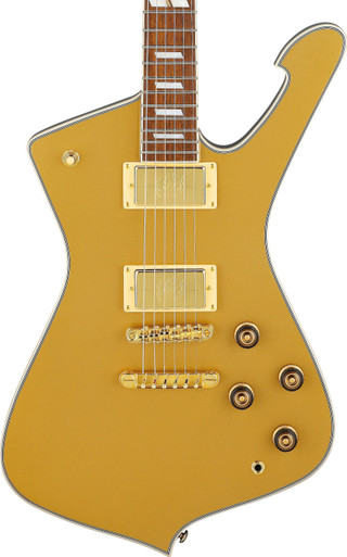 Ibanez IC420 Iceman Electric Guitar in Gold