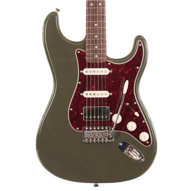 B Stock : Squier Limited Edition Classic Vibe '60s Stratocaster HSS in Dark Olive Green - 001 - Image 2