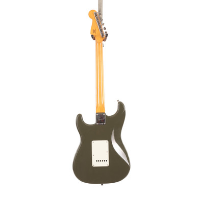 Squier Limited Edition Classic Vibe '60s Stratocaster HSS in Dark Olive Green - Image 6