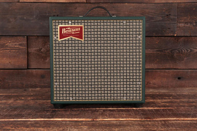Benson Nathan Junior Reverb 5w 1x10 Valve Amp Combo in Green with Chequered Grille - Image 6