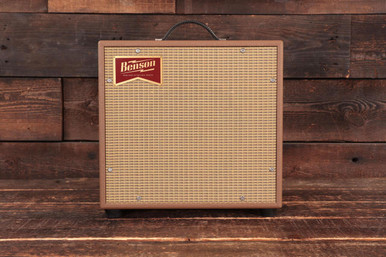 Benson Vinny Reverb 5W 1X10 Valve Amp Combo in Brown with Wheat Grille - Image 6
