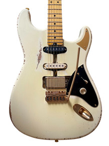 Shabat Guitars Dweezil Zappa Signature Lynx in White - Image 6