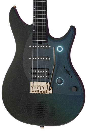 Enya Inspire Pro AL Smart Electric Guitar In Onyx Black