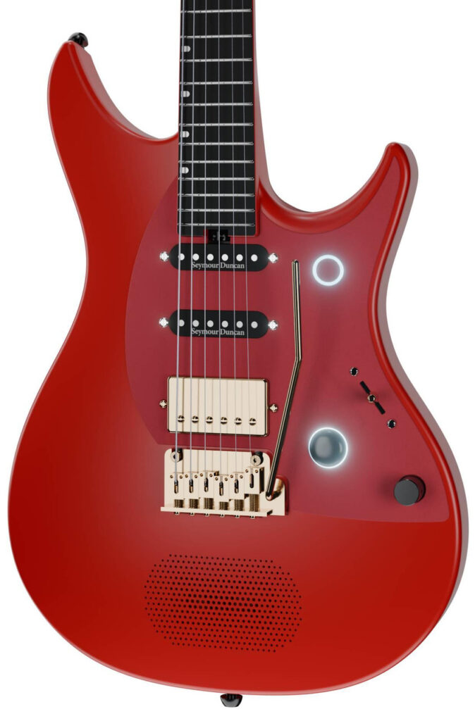 Enya Inspire Pro SD Smart Electric Guitar In Crimson Red