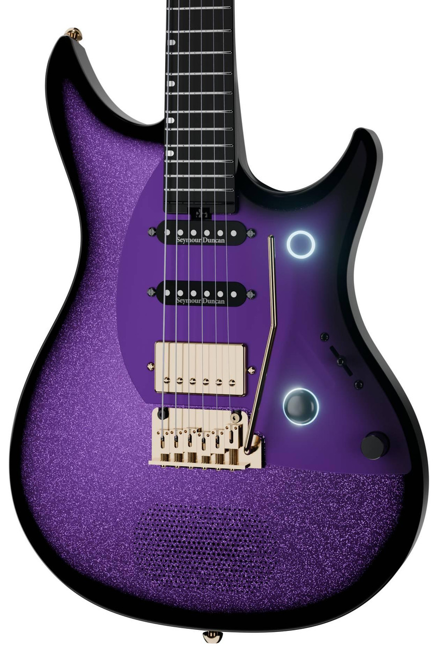 Enya Inspire Pro SD Smart Electric Guitar In Galactic Purple - Image 2