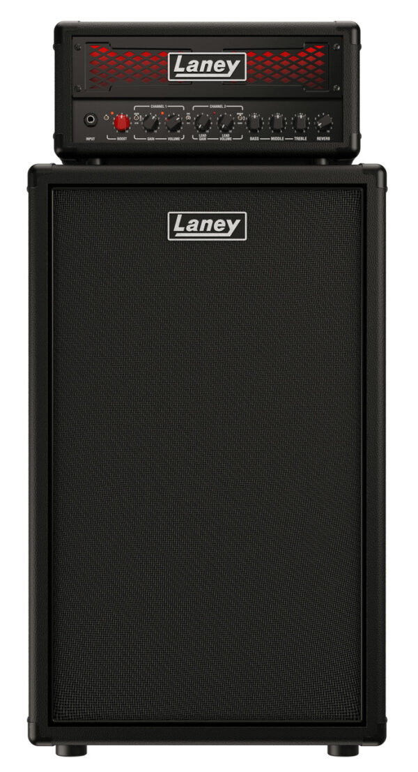 B Stock : Laney Foundry IRF-DUALTOP Guitar Amplifier Head & IRF-CAB212 Guitar Cabinet Bundle - 002 - Image 2