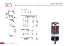 JJ Electronic 5881 Power Tube - Image 3