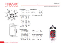 JJ Electronic EF806S Preamp Tube - Image 3