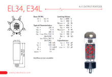 JJ Electronic EL34 Power Tube - Image 3