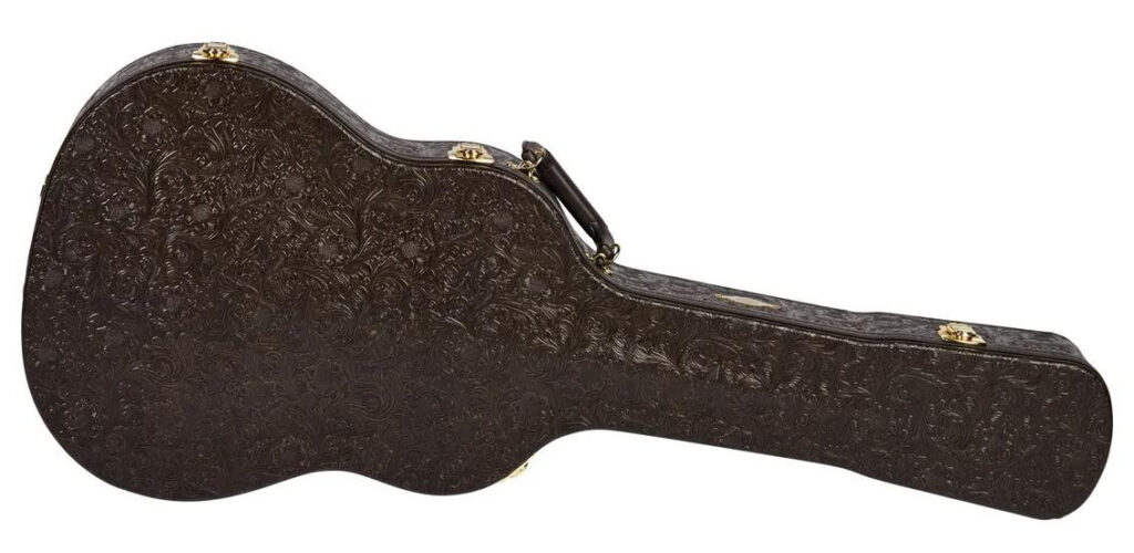 Taylor Grand Pacific and Academy 10e Acoustic Guitar Case in Western Floral with Red Lining