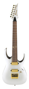 Ibanez K7YANG 'Head' Signature 7-String In White Flat - Image 3