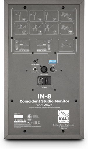 Kali Audio IN8 8 3-way Monitor Speaker V2 Special Edition Grey - Image 2