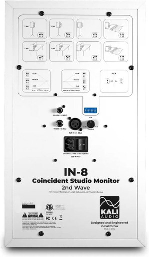 Kali Audio IN8 3-way Monitor Speaker V2 in White - Image 6