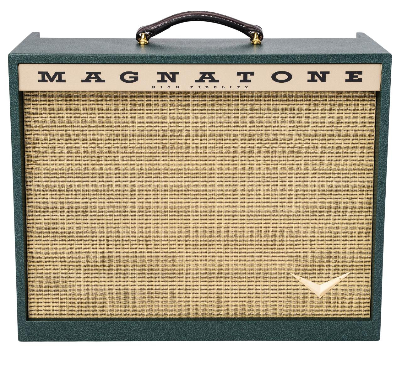 Magnatone Kingston 1x12 Guitar Valve Amp Combo in Green - Image 2
