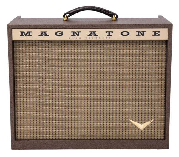 Magnatone Kingston 1x12 Guitar Valve Amp Combo in Brown - Image 2