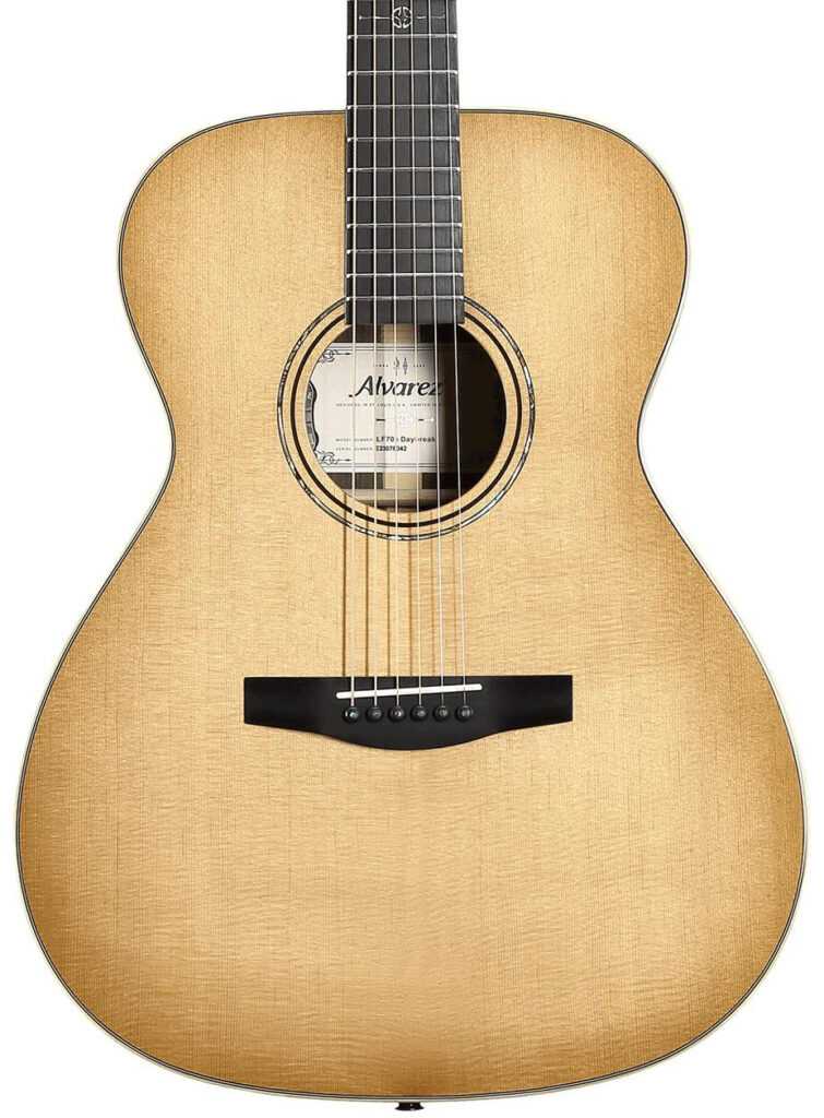 B Stock : Alvarez Laureate LF70E Folk OM Electro Acoustic in Daybreak - 001
