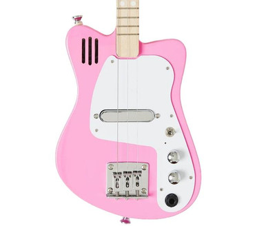 Loog Mini Electric Guitar in Pink for Ages 3 Plus - Image 2