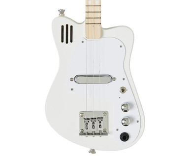Loog Mini Electric Guitar in White for Ages 3 Plus - Image 2