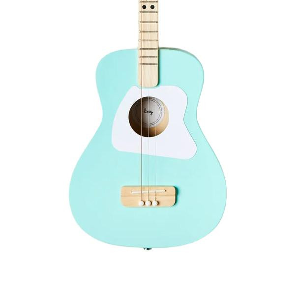 Loog Pro Acoustic Guitar in Green for Ages 6 Plus