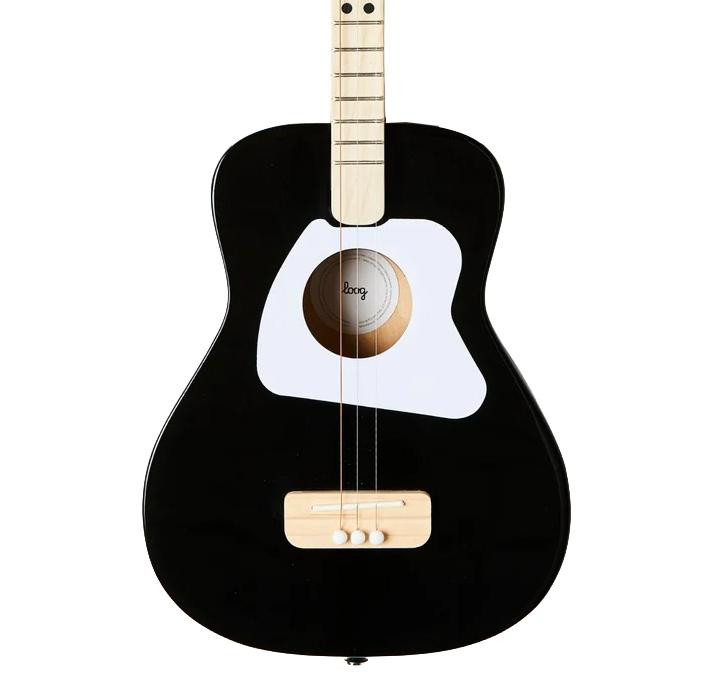 Loog Pro Acoustic Guitar in Black for Ages 6 Plus