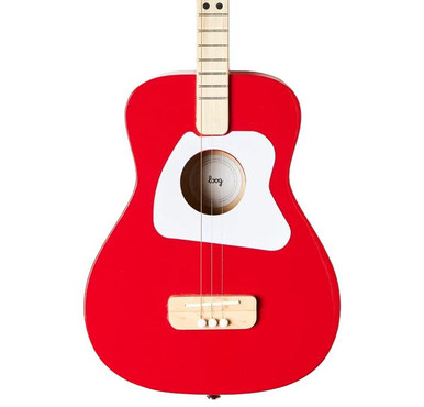 Loog Pro Acoustic Guitar in Red for Ages 6 Plus - Image 2