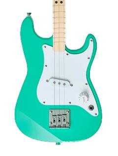 Fender X Loog Stratocaster Electric Guitar in Seafoam Green - Image 2