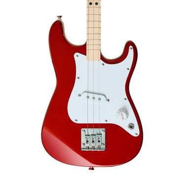 Loog X Fender Stratocaster Electric Guitar in Candy Apple Red - Image 2