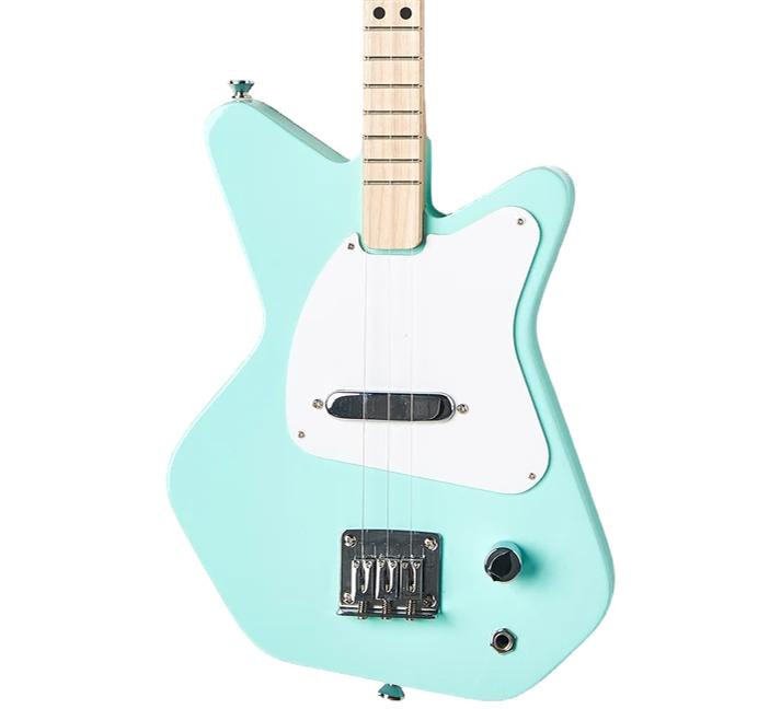 Loog Pro Electric Guitar in Green for Ages 6 Plus