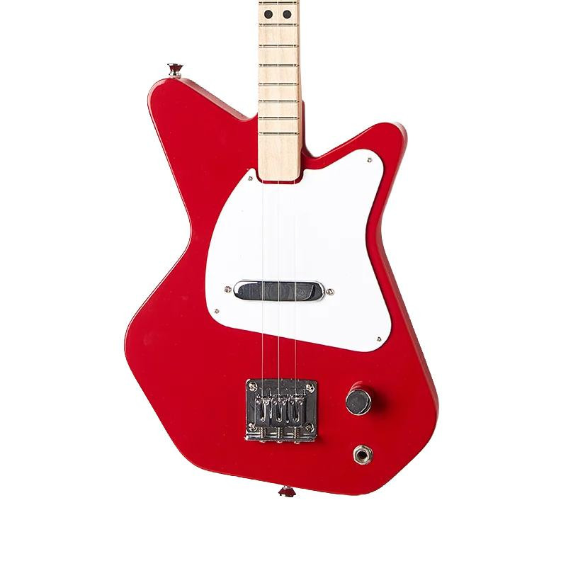 Loog Pro Electric Guitar in Red for Ages 6 Plus