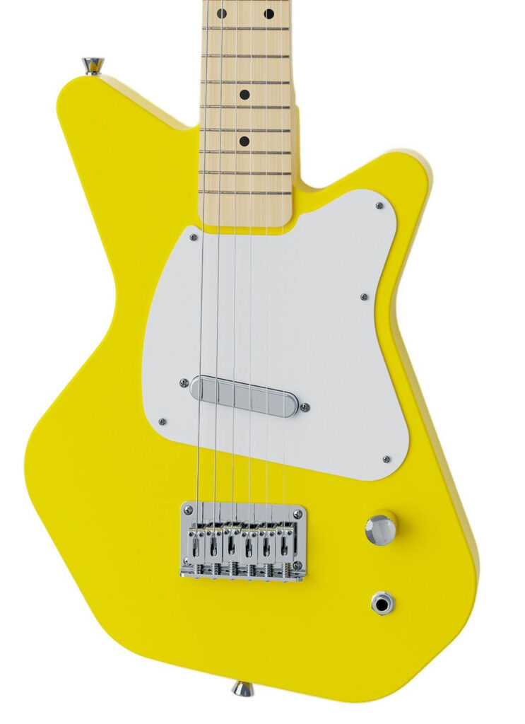 Loog Pro VI Electric Guitar in Yellow for Ages 9 Plus