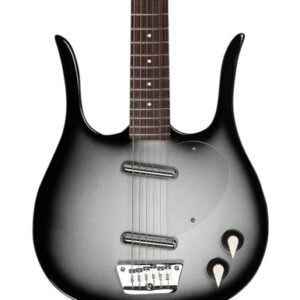 Danelectro Longhorn Baritone Electric Guitar in Black Burst