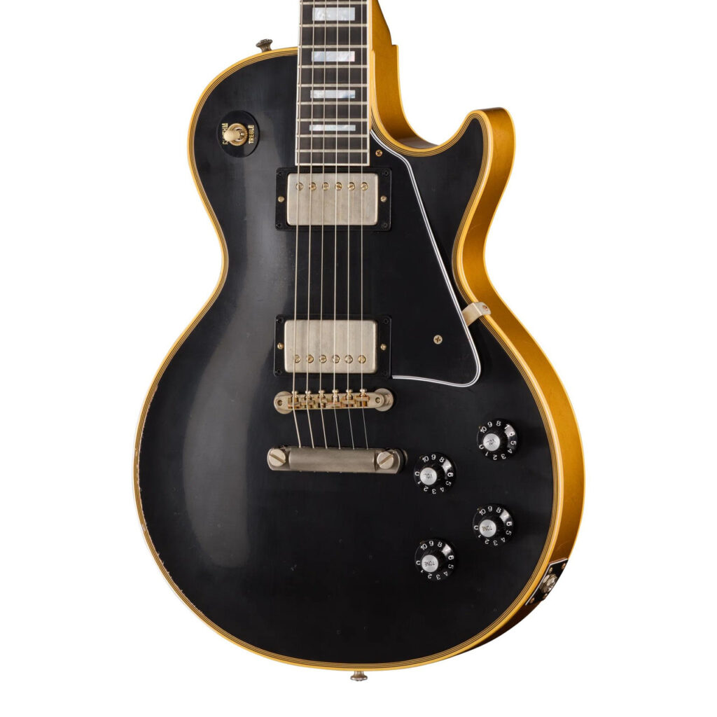 Gibson Custom LE 1968 Les Paul Custom Reissue, Light Aged, Ebony Top