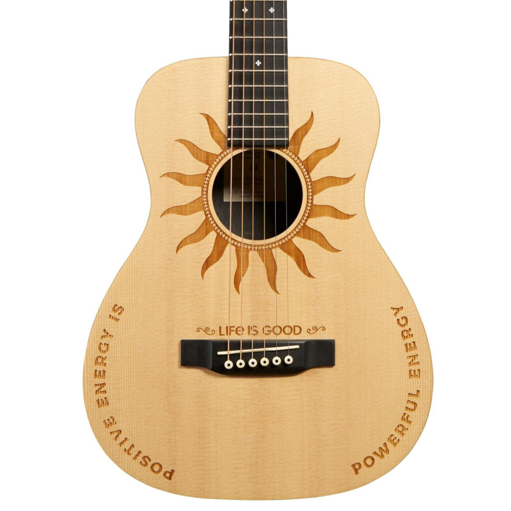 Martin LX2 Life Is Good Travel Acoustic Guitar