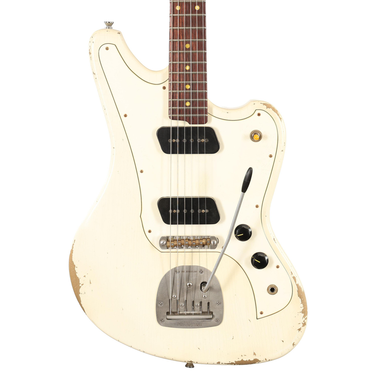 Gavilan Guitars Miramonte Electric Guitar in Olympic White Medium Aged - Image 2