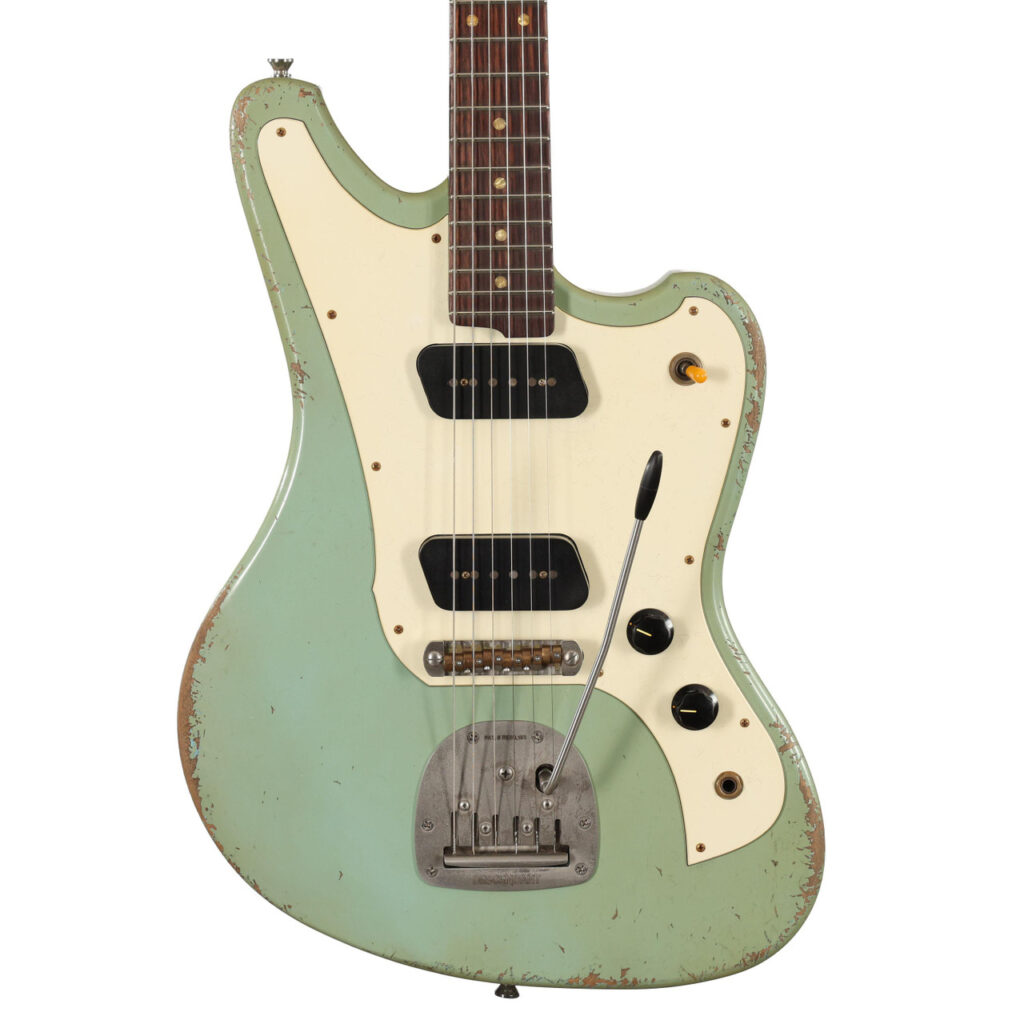 Gavilan Guitars Miramonte Electric Guitar in Lake Placid Blue Medium Aged