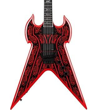 Wylde Audio Warhammer FR Norse Dragon Pinstripe Red