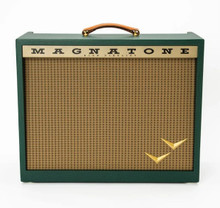 Magnatone Panoramic Stereo 2x10" Valve Amp Combo in Green - Image 6